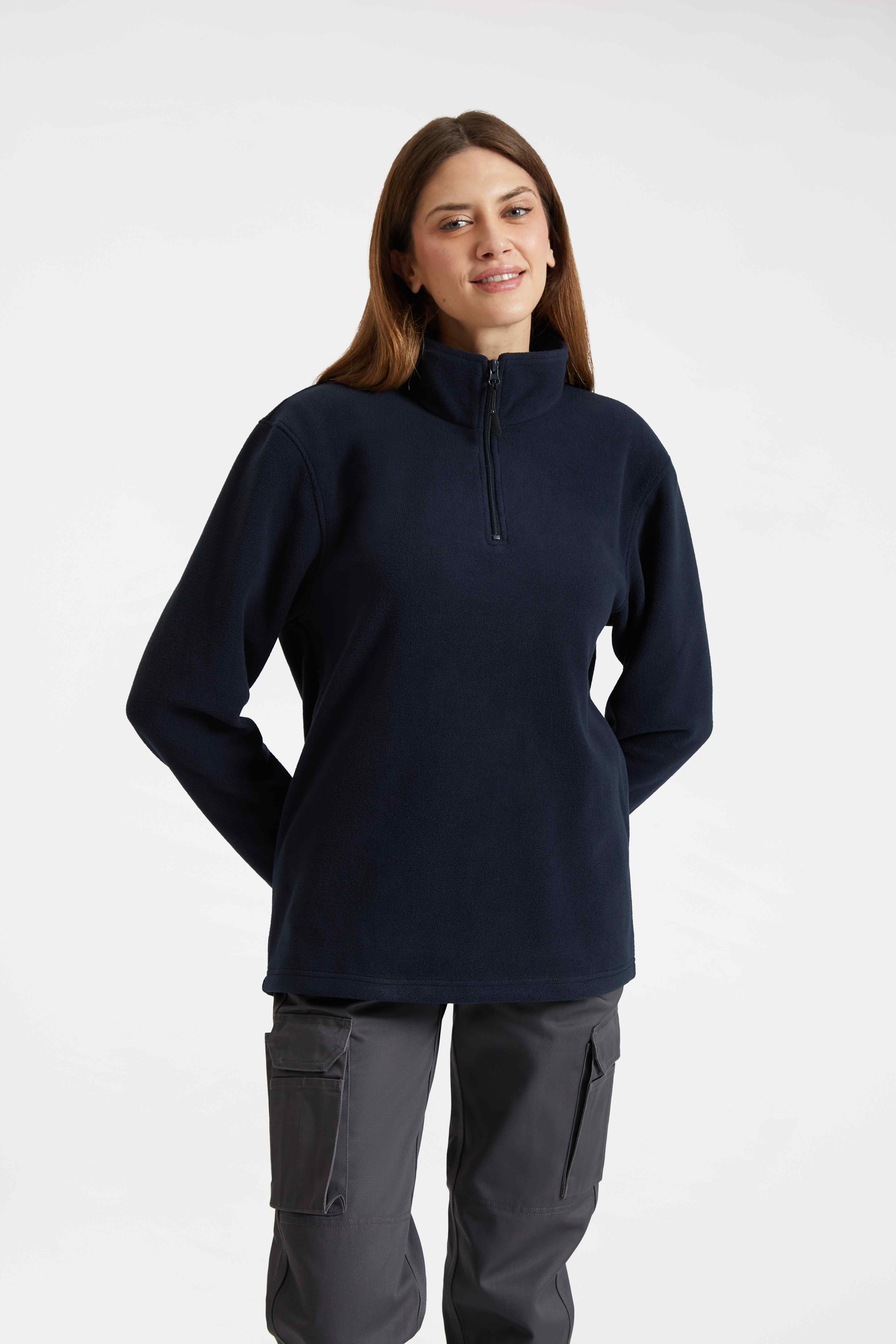 Lightweight Quarter Zip Microfleece Jacket