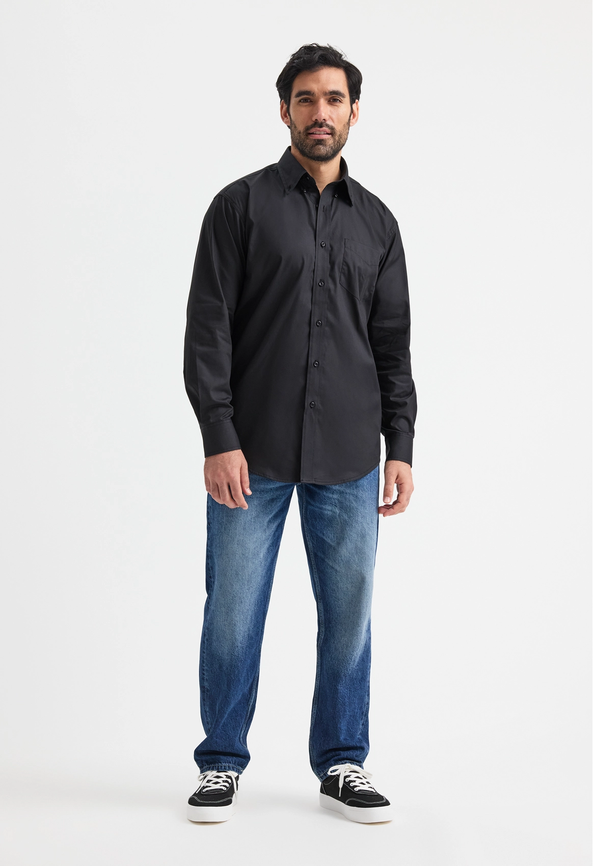 Uneek Mens Pinpoint Oxford Full Sleeve Shirt