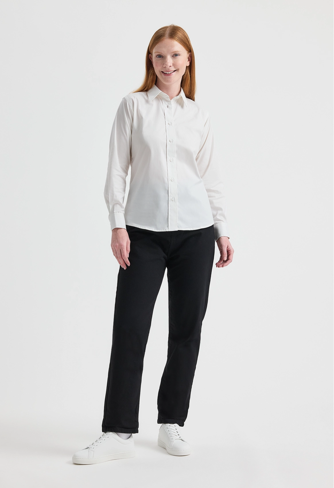 Uneek Ladies Pinpoint Oxford Full Sleeve Shirt